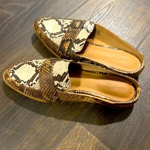 Snakeskin Loafer - very versatile shoe